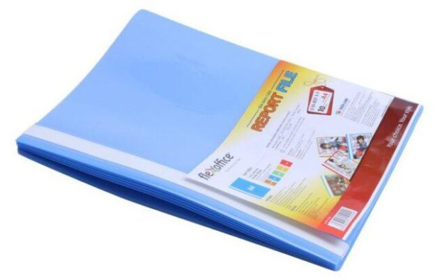 Bìa accord nhựa Thiên Long loại không đục lỗ gáy