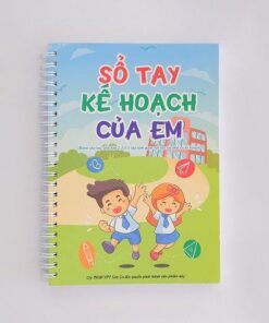 Sổ tay lập kế hoạch học tập và vui chơi cho học sinh tiểu học