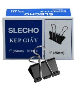 Kẹp bướm Slecho 25mm - kẹp bướm 25mm (hộp 12 cái)