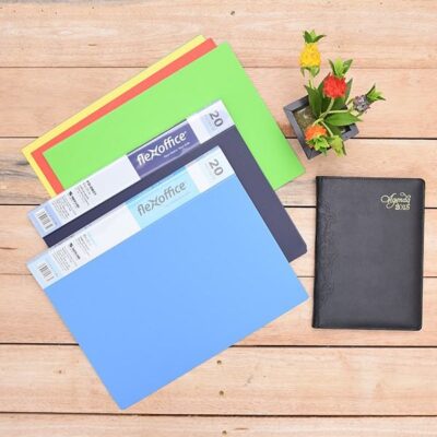 Bìa nhựa 20 lá Thiên Long FO DB01 Bìa nhựa 20 lá Thiên Long FO DB01