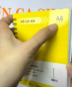 Sổ lò xo A6 200 trang Uni