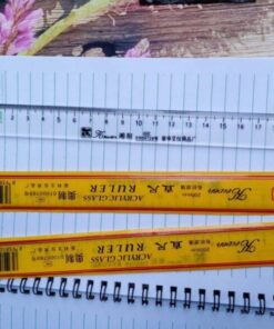 Thước kẻ mica Kewen 20cm mẫu mã đẹp