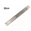 Thước kẻ sắt 20cm (metal ruler)