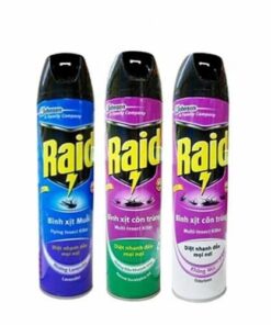 Chai xịt muỗi RAID uy tín chất lượng