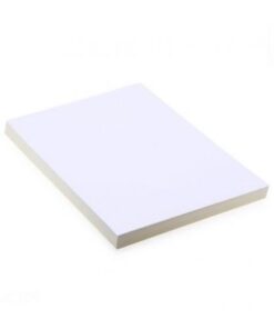 Bìa giấy màu A4 160 gsm trắng