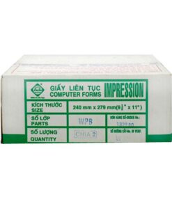 Giấy in liên tục 3 liên chia 2 210x279mm uy tín chất lượng