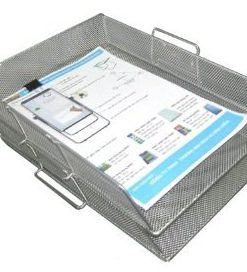 Khay inox 2 tầng bền đẹp