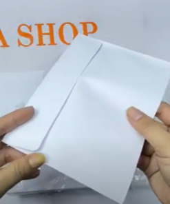 Bao thư trắng 12x18cm không keo