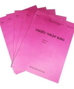 Phiếu nhập kho 2 liên A4