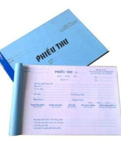 Phiếu thu 1 liên 13x19cm giá rẻ