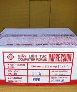 Giấy in liên tục của hãng Liên Sơn