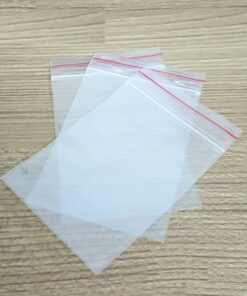 Bao zipper thực phẩm dày 11x16cm màu trong