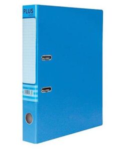 Bìa còng Plus A4 7cm 1 mặt si_xanh lam mẫu mã đẹp