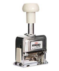 Dấu số nhảy tự động Deli 8 số - cao 5mm_1