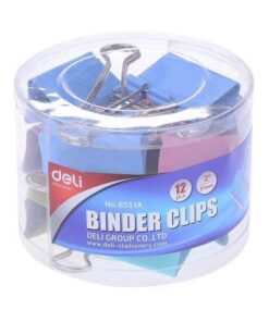 Hộp Kẹp Màu Deli 51mm mẫu mã đẹp