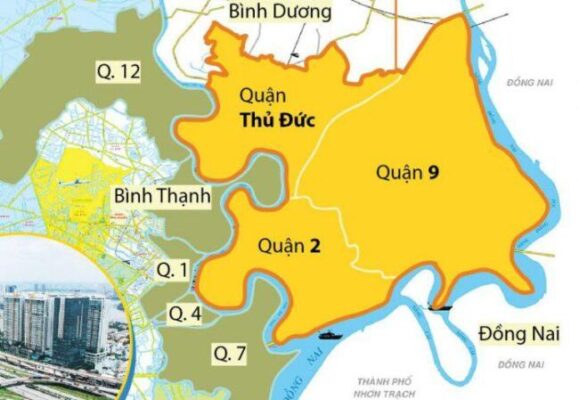 Bản đồ thành phố Thủ Đức Bản đồ thành phố Thủ Đức