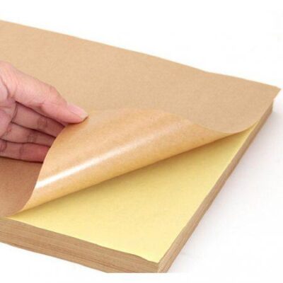 Giấy Decal A4 da bò giá rẻ, chất lượng cao Giấy Decal A4 da bò bóc thử