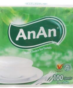 Khăn ăn An An vuông 100 tờ chất lượng tốt