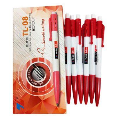 Bút bi Thiên Long nổi tiếng màu đỏ