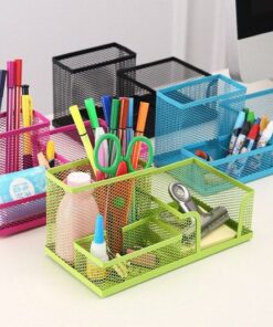 Ống cắm bút lưới Deli 9154 mẫu mã đẹp