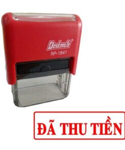 Con dấu ĐÃ THU TIỀN tại Sơn Ca
