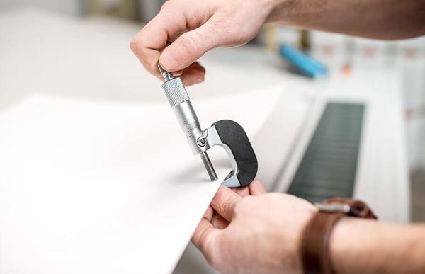 Cách tính độ dày của giấy đơn giản