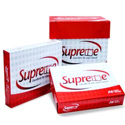 Giấy A4 Supreme giá bao nhiêu tiền một thùng?