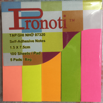 Note trình ký 5 màu giá ưu đãi