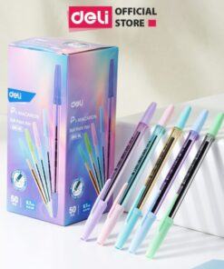 Bút Bi Có Nắp Đậy (Deli EQ6C-BL 0.7mm) giá rẻ giao hàng nhanh chóng