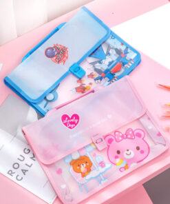 Cặp học sinh Deli có hai màu dễ thương