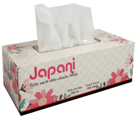 Khăn giấy hộp Japani