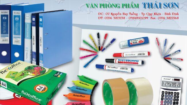 Cửa hàng Văn phòng phẩm Quy Nhơn - Văn phòng phẩm Thái Sơn Quy Nhơn