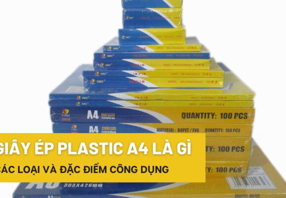 Ép plastic A4 giá bao nhiêu tiền?